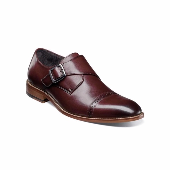 Stacy Adams Other - STACY ADAMS Desmond Cap Toe Monk-Strap Loafers